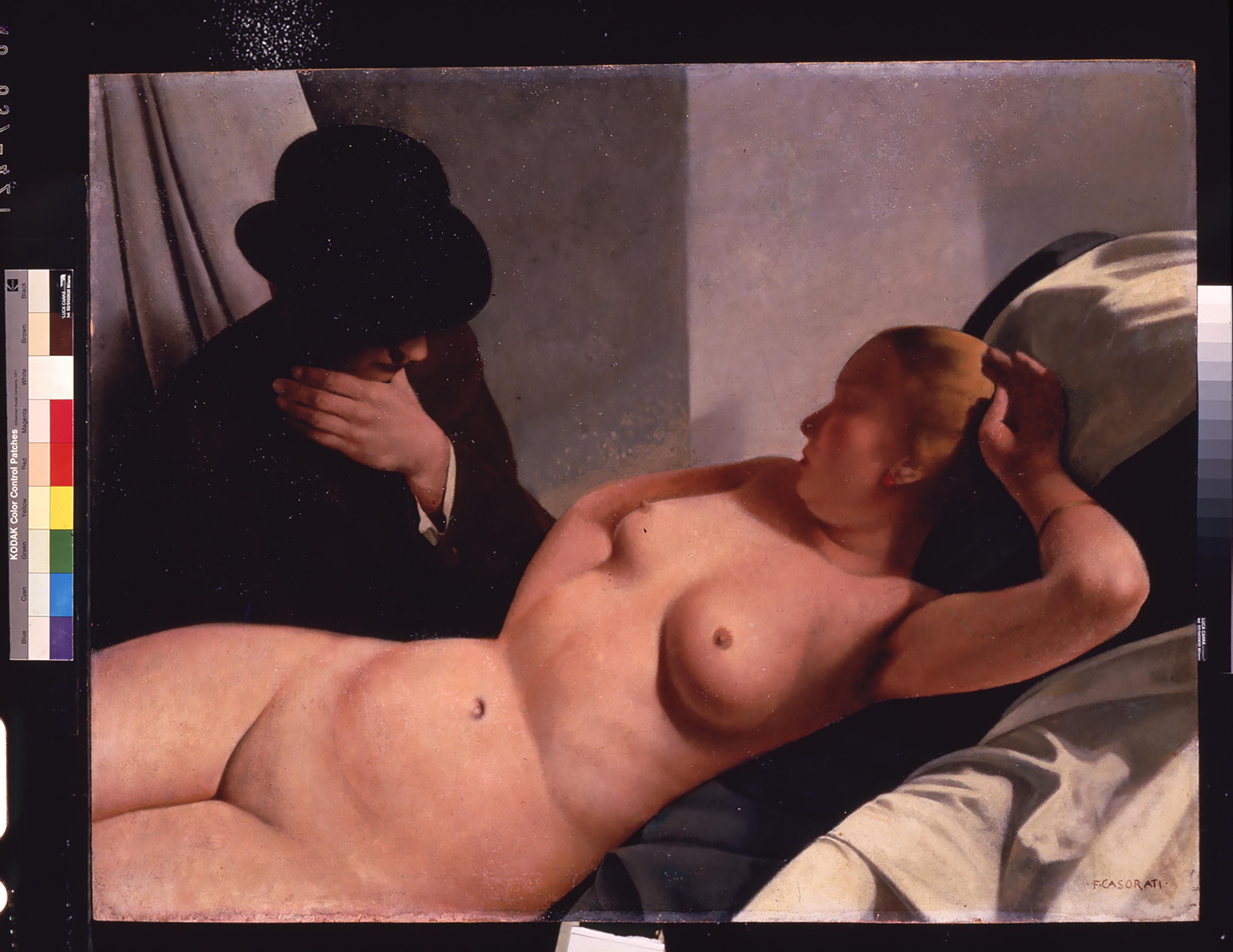 Felice Casorati, Conversazione platonica, 1925